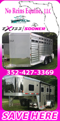 No Reins Equine - Shadow of Mid Florida Horse Trailers