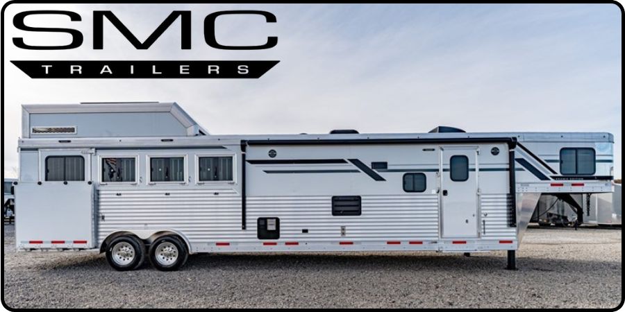 Living Quarter Horse Trailers by SMC Trailers for sale