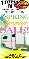 Triple M Trailers Texas Horse Trailer Sales