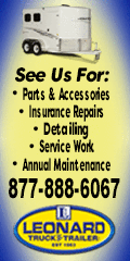 Leonard Truck and Trailers - Horse Trailers for Sale