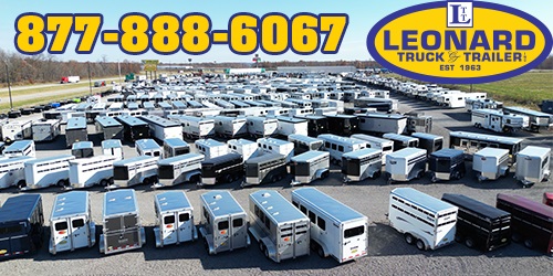 Leonard Truck and Trailer Ohio horse trailers for sale