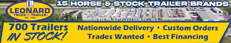 Leonard Truck and Trailer Ohio Horse Trailers for Sale