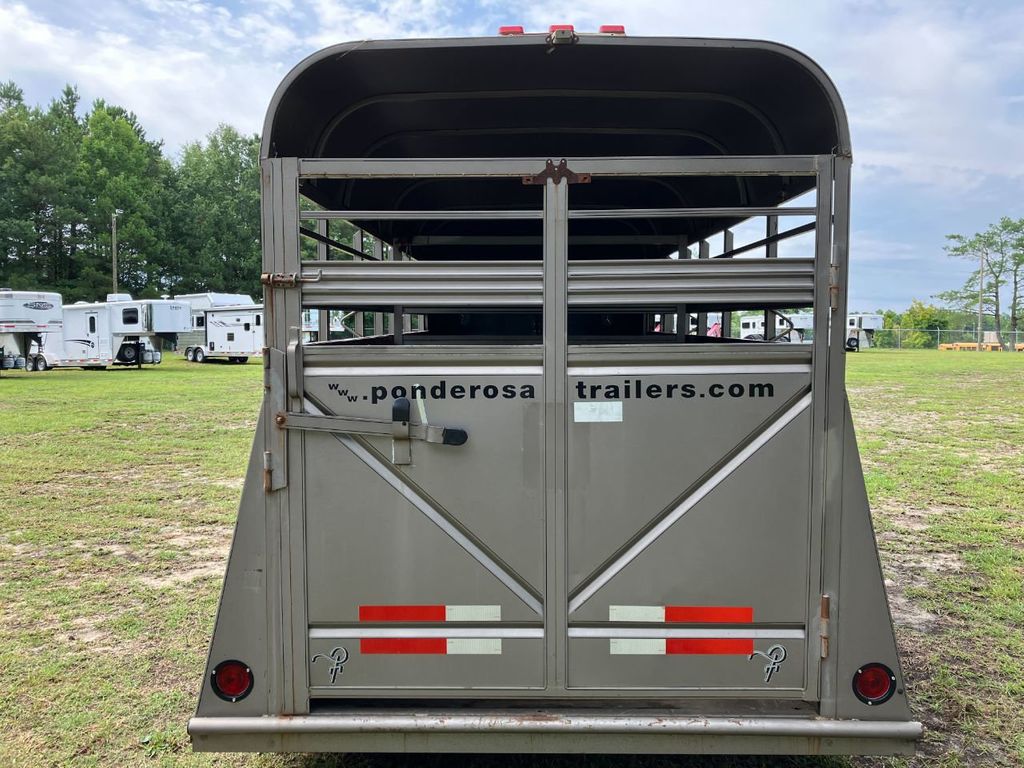 Used 2008 Ponderosa Trailers Horse Trailer Kingdom Horse Trailers North