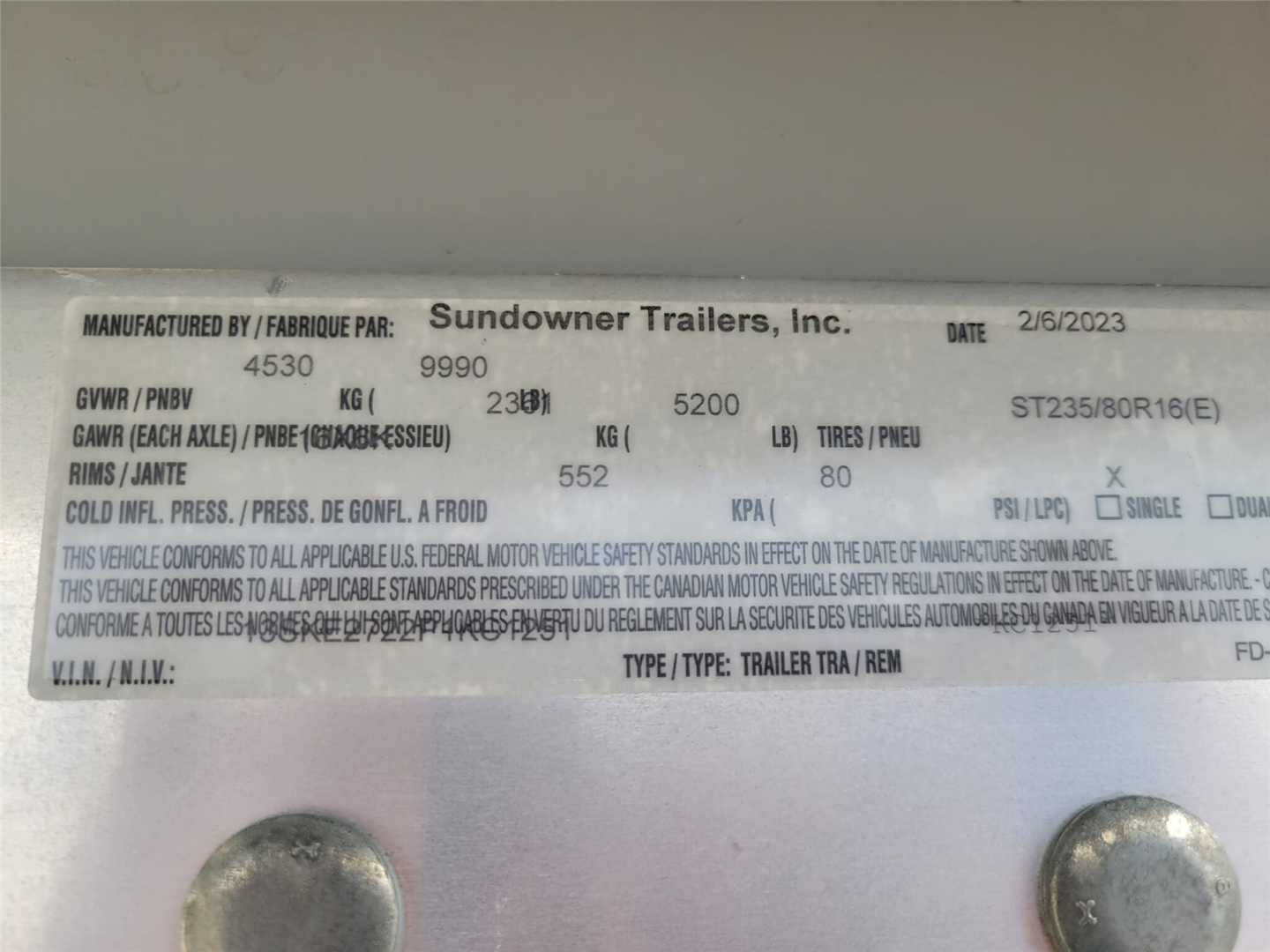 2023 Sundowner