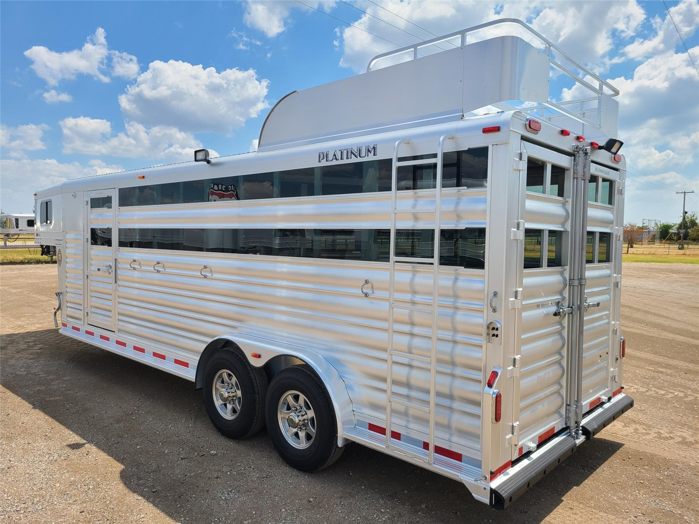 2024 Platinum Coach 3 Horse Trailer 12'8