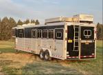 3 horse living quarters horse trailer