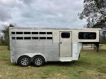 sundowner gooseneck slant load horse trailer